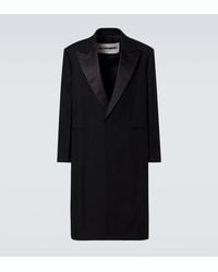 Jil Sander - Abrigo De Lana Con Seda - Lyst