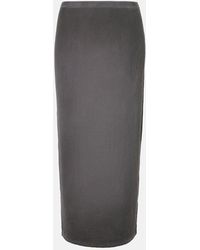 Acne Studios - Gonna Midi A Vita Media - Lyst