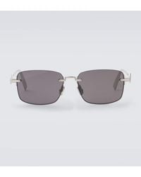 Dior - Occhiali Da Sole Rettangolari Cd Diamond - Lyst