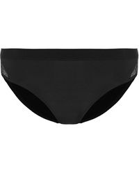 Stella McCartney Mesh-trimmed Bikini Bottoms - Black