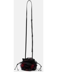 Magda Butrym - Floral Satin Bucket Bag - Lyst