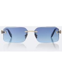 BVLGARI - Serpenti Forever Rectangular Sunglasses - Lyst