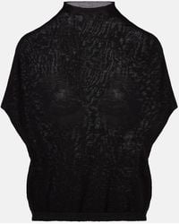 Rick Owens - Virgin Wool Top - Lyst