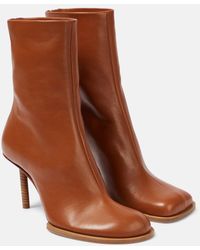 Jacquemus - Les Bottines Rond Carré 80Mm Boots - Lyst