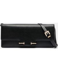 Tom Ford - Double T Leather Shoulder Bag - Lyst