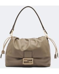 Fendi - Baguette Soft Large Leather Shoulder Bag - Lyst