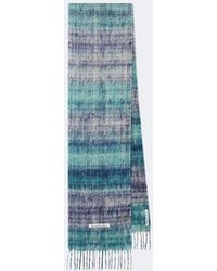Acne Studios - Fringed Mohair And Wool-Blend Scarf - Lyst