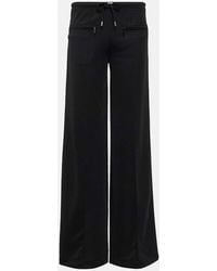 Courreges - Interlock Logo Jersey Track Pants - Lyst