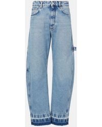 Stella McCartney - Mid-Rise Wide-Leg Jeans - Lyst