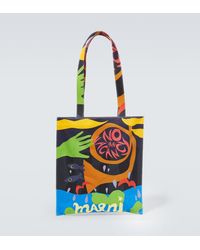 Marni - X No Vacancy Inn Printed Canvas Tote Bag - Lyst