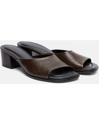 Lemaire - 55 Leather Mules - Lyst