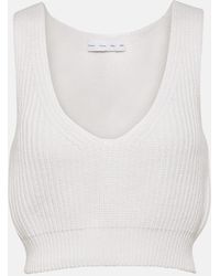 Proenza Schouler - White Label Cropped-Top - Lyst