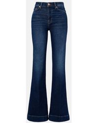 7 For All Mankind - Modern Dojo Flared Jeans - Lyst