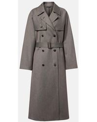 The Row - Rhydian Virgin Wool Gabardine Trench Coat - Lyst