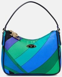 Emilio Pucci - Yummy Leather-Trimmed Shoulder Bag - Lyst