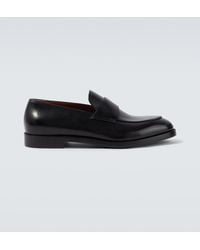 ZEGNA - Leather Penny Loafers - Lyst