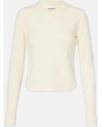Isabel Marant - Gabyne Ribbed-Knit Wool-Blend Sweater - Lyst