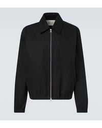 Ami Paris - Ami De Cour Cotton Gabardine Jacket - Lyst