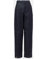 Jacquemus - De-Nimes High-Rise Barrel-Leg Jeans - Lyst