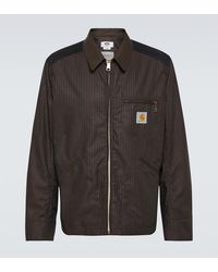 Junya Watanabe - X Carhartt Striped Jacket - Lyst