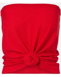Magda Butrym - Wool Top - Lyst