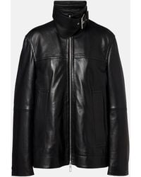 Sportmax - Oversized Leather Jacket - Lyst