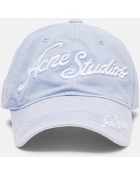 Acne Studios - Baseballcap Aus Denim - Lyst