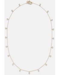 Sophie Bille Brahe - Lou Of The Valley 18Kt Necklace With Diamonds - Lyst