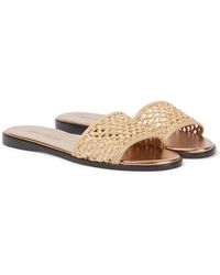 Jimmy Choo Flat sandals for Women - Up to 58% off at Lyst.com