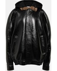 The Mannei - Batumi Oversized Leather Jacket - Lyst
