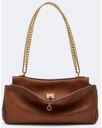 Balenciaga - Rodeo East West Leather Shoulder Bag - Lyst