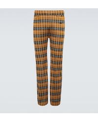 Wales Bonner - Samuel Checked Track Pants - Lyst