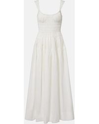 Doen - Midikleid Clover Aus Baumwollpopeline - Lyst