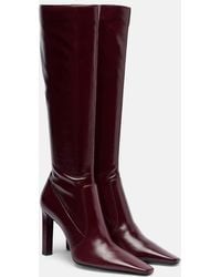 Saint Laurent - Botas Altas Francoise 95 De Piel - Lyst