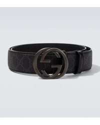 Gucci - Wendbarer Guertel Interlocking G - Lyst