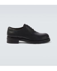 The Row - Leather Derby Shoes - Lyst