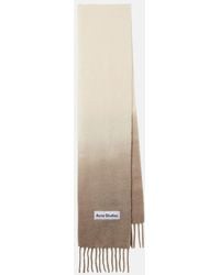 Acne Studios - Sciarpa Vally Con Frange - Lyst