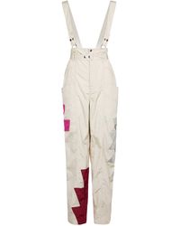 Womens Jumpsuits and rompers Isabel Marant Jumpsuits and rompers Isabel Marant Cotton florine Jumpsuit in Pink - Save 45% White 