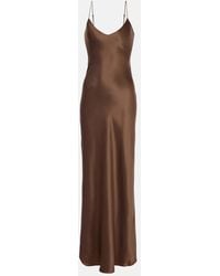 Nili Lotan - Cami Silk Charmeuse Slip Dress - Lyst