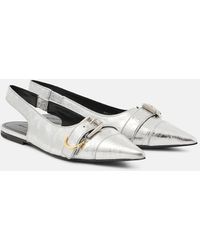 Givenchy - Ballerine slingback Voyou in pelle - Lyst