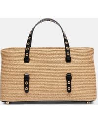 Alaïa - Mina 25 Medium Woven Tote Bag - Lyst
