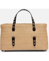 Alaïa - Mina 25 Medium Woven Tote Bag - Lyst