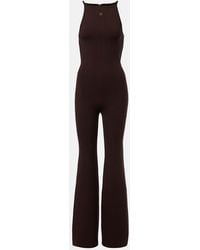 Courreges - Logo Jumpsuit - Lyst