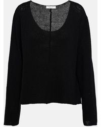 The Row - Oversize-Pullover Fesia aus Seide - Lyst