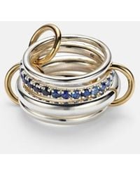 Spinelli Kilcollin - Janssen Sg 18Kt And Sterling Ring With Sapphires - Lyst