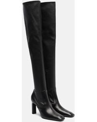 TOTEME - Leather Over-The-Knee Boots - Lyst