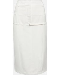 Jacquemus - La Jupe Caraco Pencil Skirt - Lyst