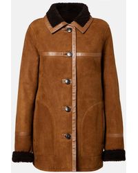 Yves Salomon - Reversible Shearling Coat - Lyst