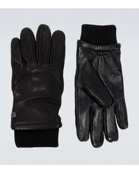 Canada Goose Workman Leather Gloves in Black for Men | Lyst