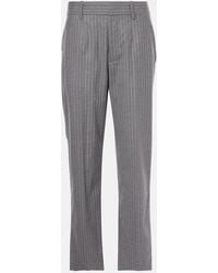 Isabel Marant - Ritana Pinstripe Wool Tapered Pants - Lyst